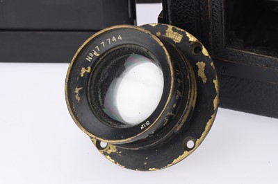 Lot 311 - A Thornton Pickard Ruby de Luxe Reflex Quarter Plate SLR Body