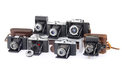 Lot 366 - A Mixed Selection of Folding Cameras