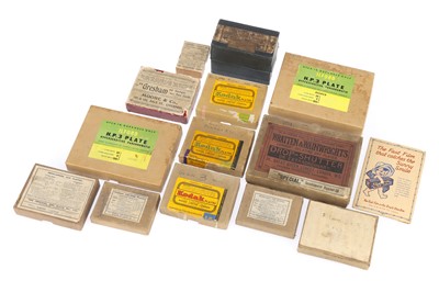 Lot 618 - A Selection of Photographic Plate & Film Negatives