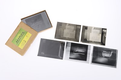 Lot 618 - A Selection of Photographic Plate & Film Negatives