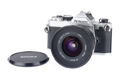 Lot 69 - A Nikon FM 35mm SLR Camera