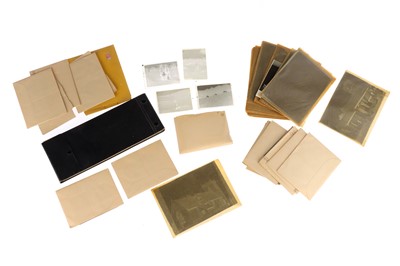 Lot 713 - A Small Selection of Plate & Film Negatives