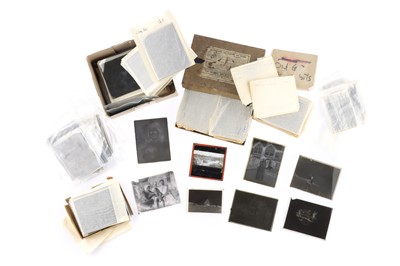 Lot 714 - A Collection of Glass Plate Negatives