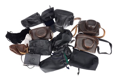 Lot 516 - A Selection of Camera Cases & Lens Pouches