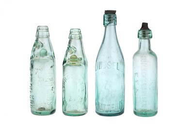 Lot 851 - Four Glass Advertising Bottles