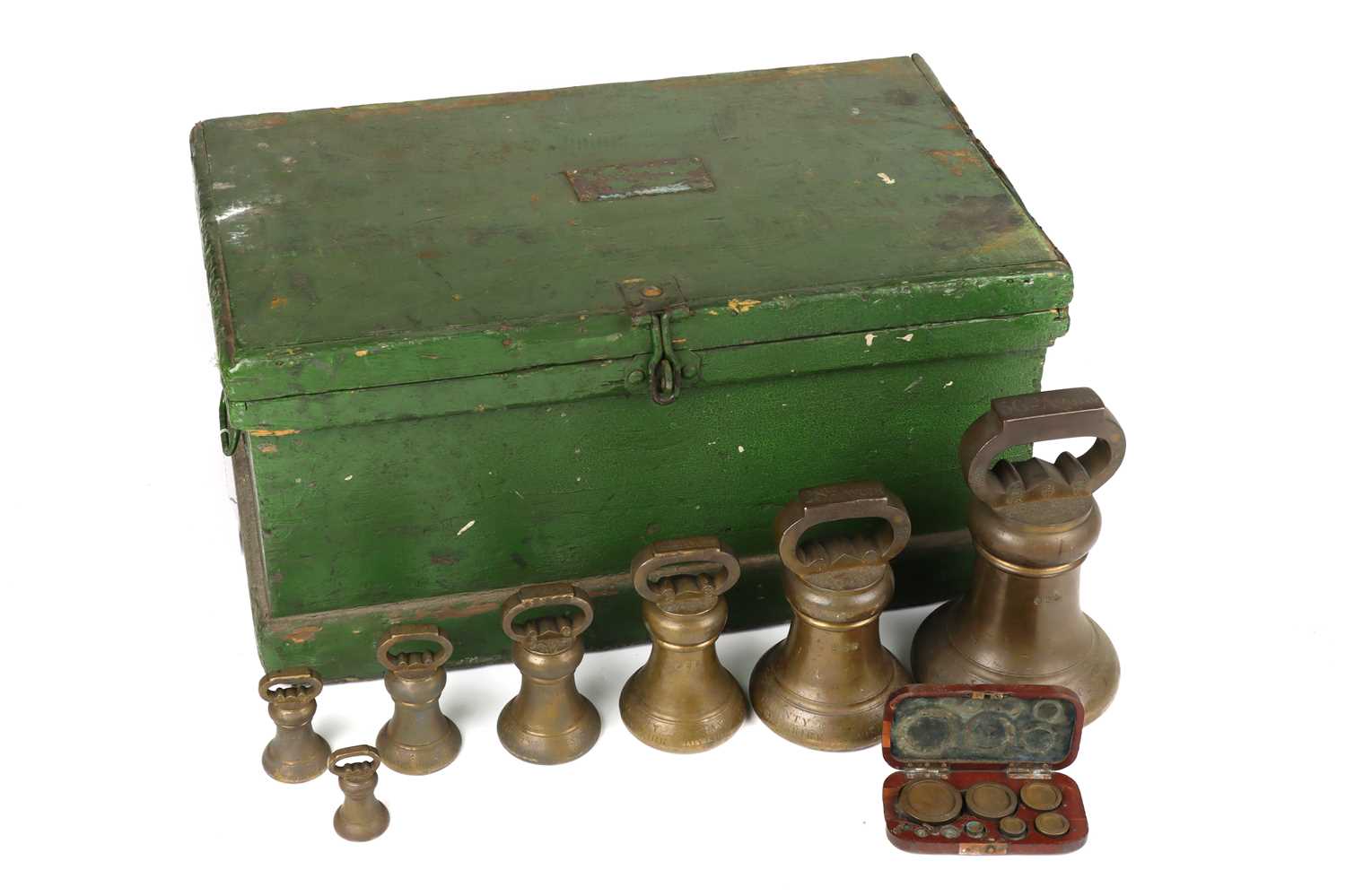 Lot 743 - County of Lancaster, Avoirdupois Bell Working Standard Weights