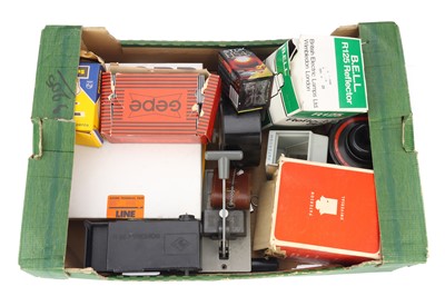 Lot 611 - A Mixed Selection of Darkroom & Camera Accessories