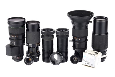 Lot 451 - A Mixed Selection of Camera & Projector Lenses