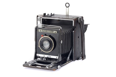 Lot 334 - A Folmer-Graflex Anniversary Speed Graphic 5 x 4 Press Camera