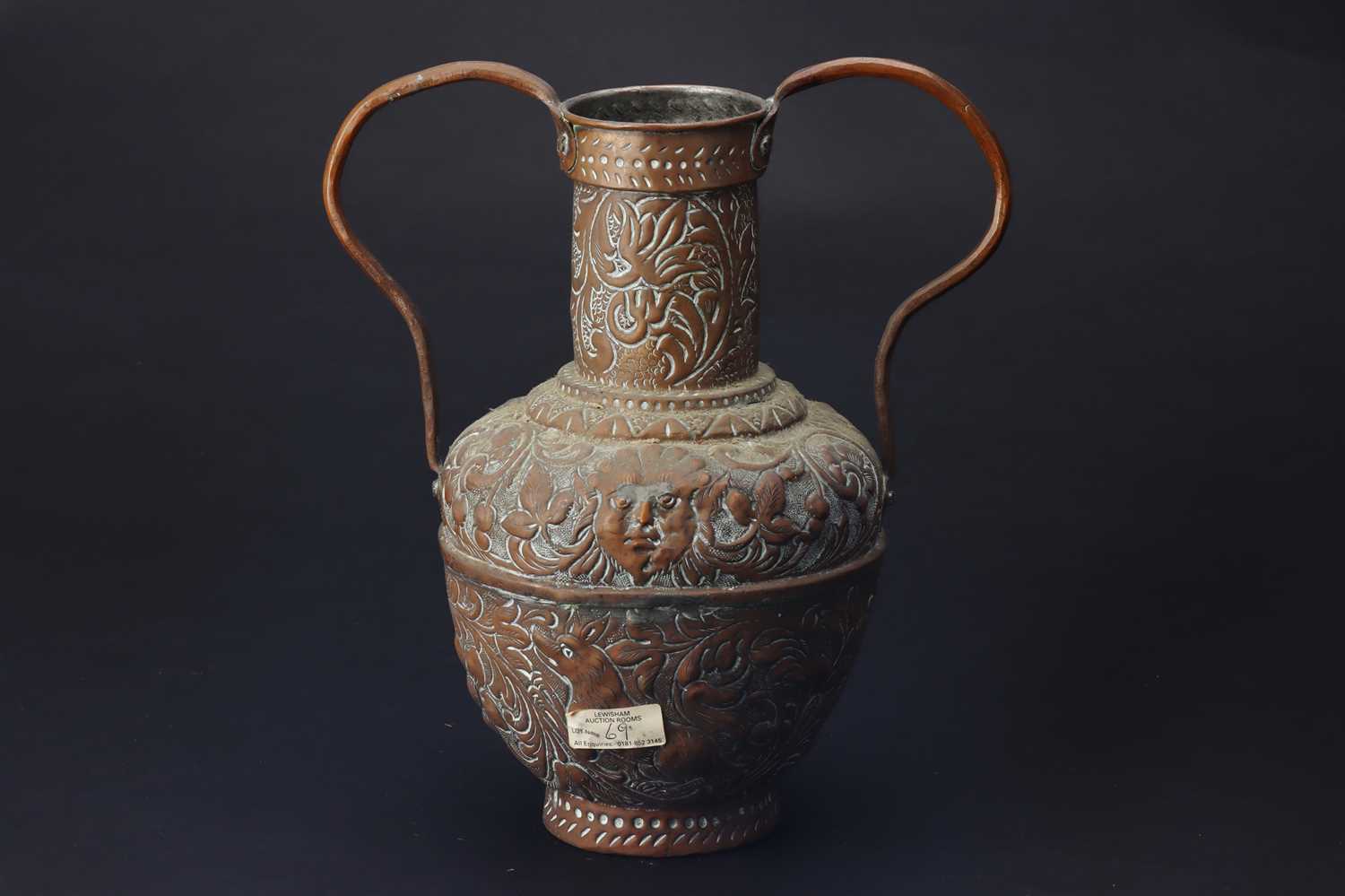 Lot 854 - A Bronze Amphora