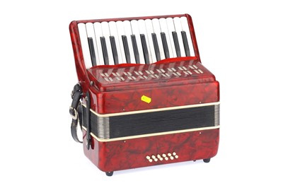 Lot 856 - An Unmarked Accordion