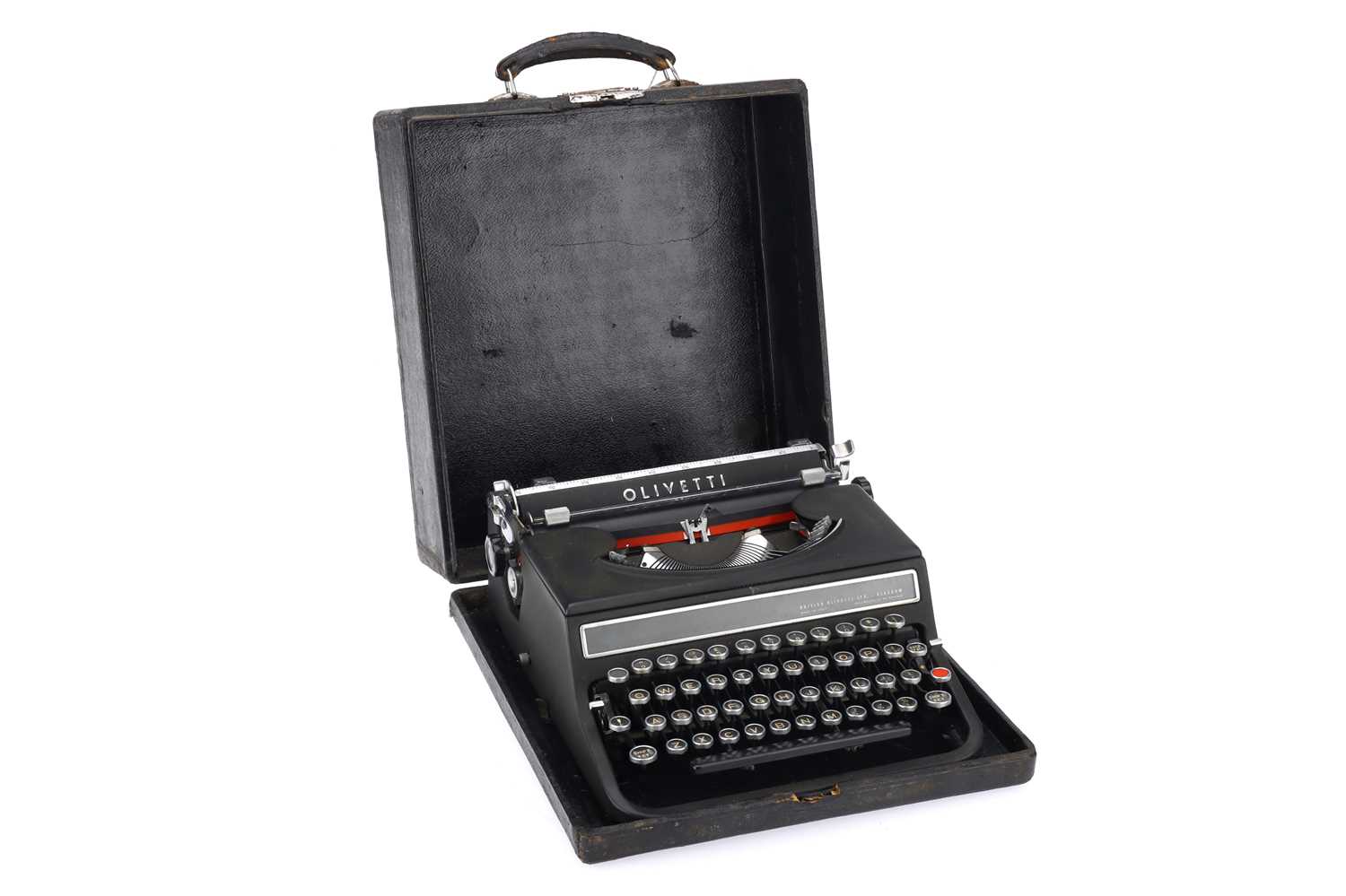 Lot 860 - An Olivetti Typewriter