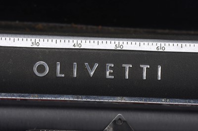 Lot 860 - An Olivetti Typewriter