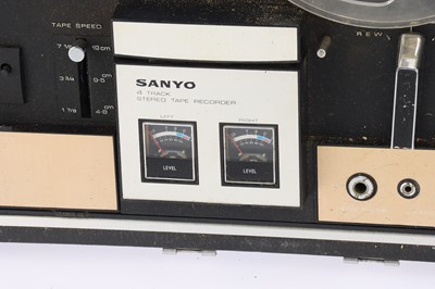 Lot 859 - A Sanyo 4 Track Stereo Tape Recorder