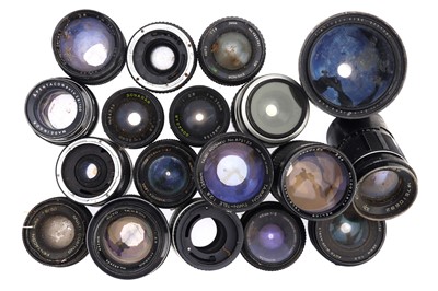 Lot 445 - A Mixed Selection of Camera Prime Lenses