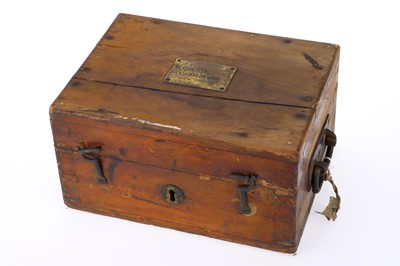 Lot 734 - 50LB Cased Avoirdupois Weight