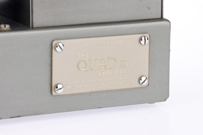Lot 891 - A Quad II Valve Amplifier