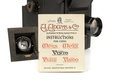 Lot 321 - An Adams & Co. Minex De-Luxe Reflex Camera