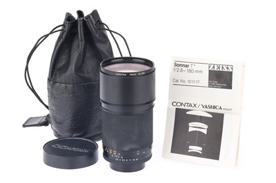 Lot 117 - A Carl Zeiss Contax Sonnar T* f/2.8 180mm Lens