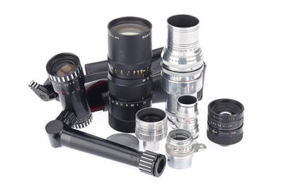 Lot 439 - A Selection of Cine Camera Lenses