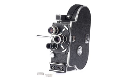 Lot 634 - A Paillard Bolex H8 8mm Motion Picture Camera