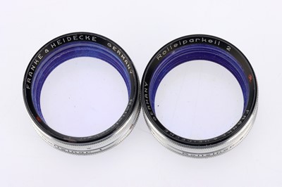 Lot 506 - A Rollei Rolleikin 3.5 35mm Film Adapter Set