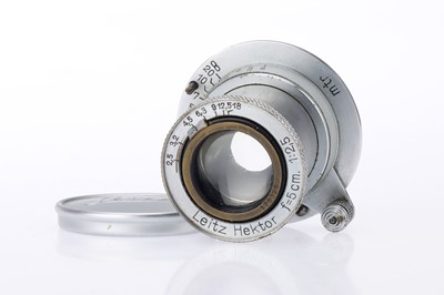 Lot 14 - A Leitz Hektor f/2.5 5cm Camera Lens