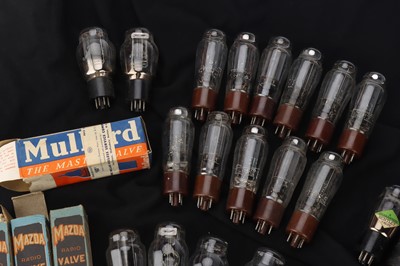 Lot 882 - Collection of 75 Early Radio Valves