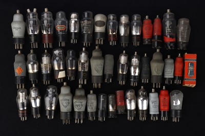 Lot 880 - Collection of 43 Early Radio Valves