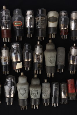 Lot 880 - Collection of 43 Early Radio Valves