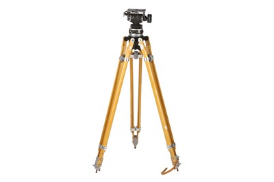 Lot 523 - A Large Miller 35mm Cine Camera Tripod