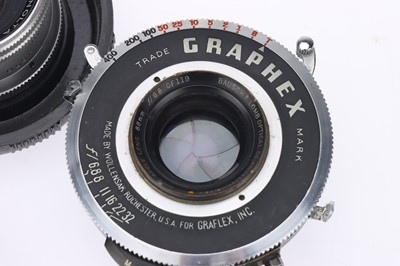 Lot 440 - A Selection of Large Format Lenses in Shutters