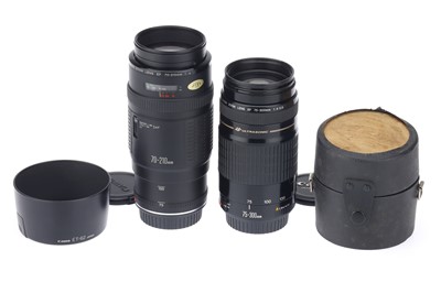 Lot 208 - Two Canon EF Zoom Lenses