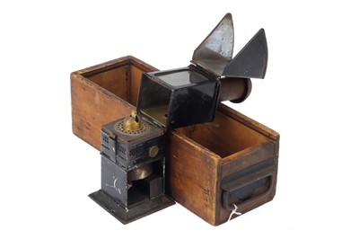 Lot 684 - A Rare Magic Lantern Reading Lamp