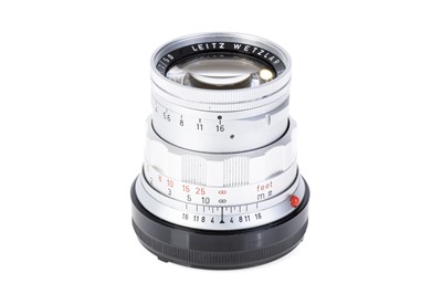 Lot 41 - A Leitz Summicron f/2 50mm Lens