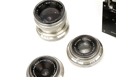 Lot 333 - A Plaubel Makina II (b) Rangefinder Camera