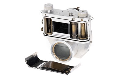 Lot 435 - An Interesting Home-Made Aluminium 35mm 'Rotating Stage Camera' Outfit