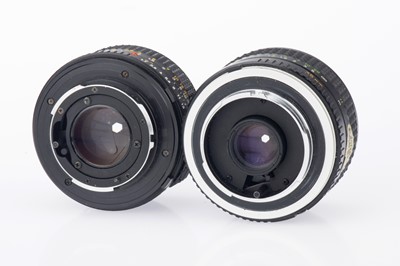 Lot 107 - Two Minolta Camera Lenses