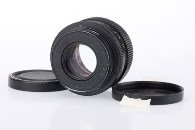 Lot 282 - A Selection of Soviet Camera Lenses