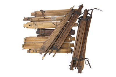 Lot 470 - A Good Selection of Wooden Tripods