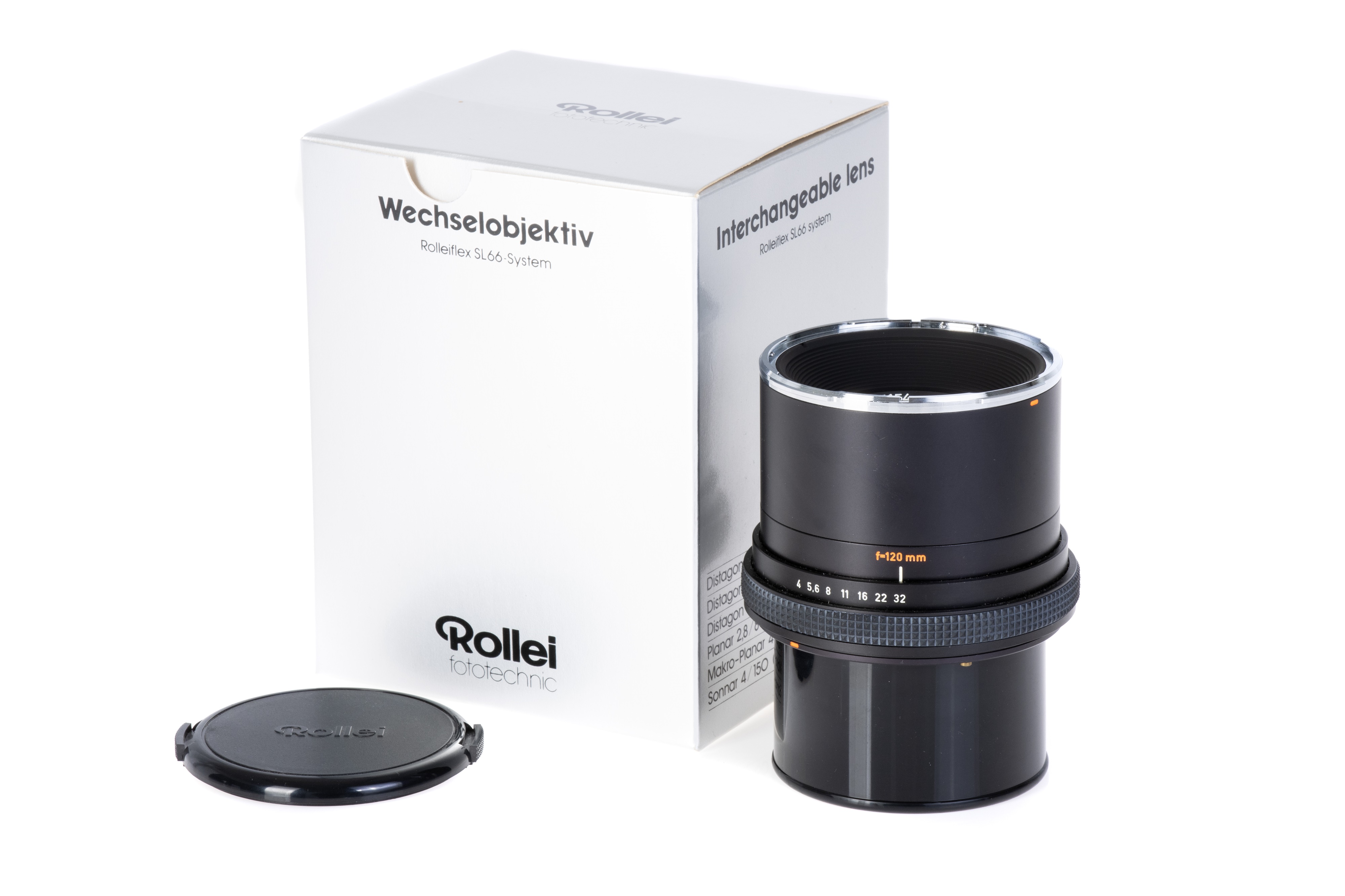 カール・ツアイス　マクロ・プラナー120mm f4. PQ ローライ 6000 中古)Carl Zeiss (カールツァイス) Makro-Planar T*120mm F4 ZV