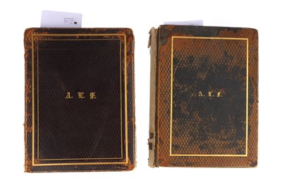 Lot 702 - A Pair of Travel Photograph Albums Around England, Europe & North Africa