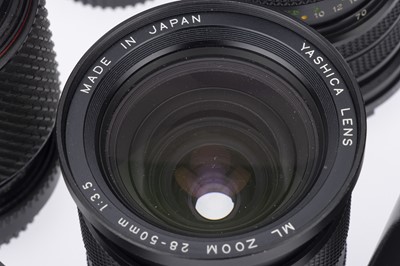 Lot 358 - A Mixed Selection of Camera Lenses