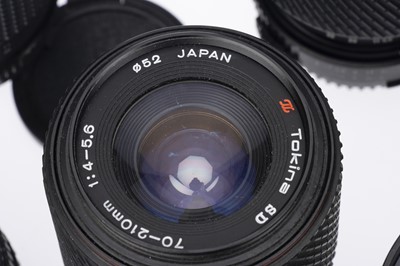 Lot 358 - A Mixed Selection of Camera Lenses