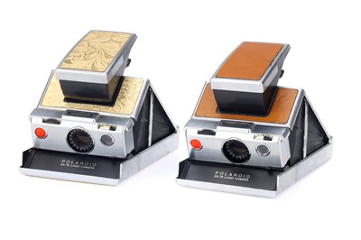 Lot 383 - Two Polaroid SX-70 Instant Cameras