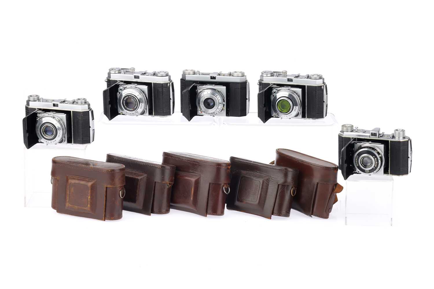 Lot 184 - Five Kodak Retina 35mm Cameras