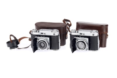 Lot 166 - Two Kodak Retina II 35mm Rangefinder Cameras