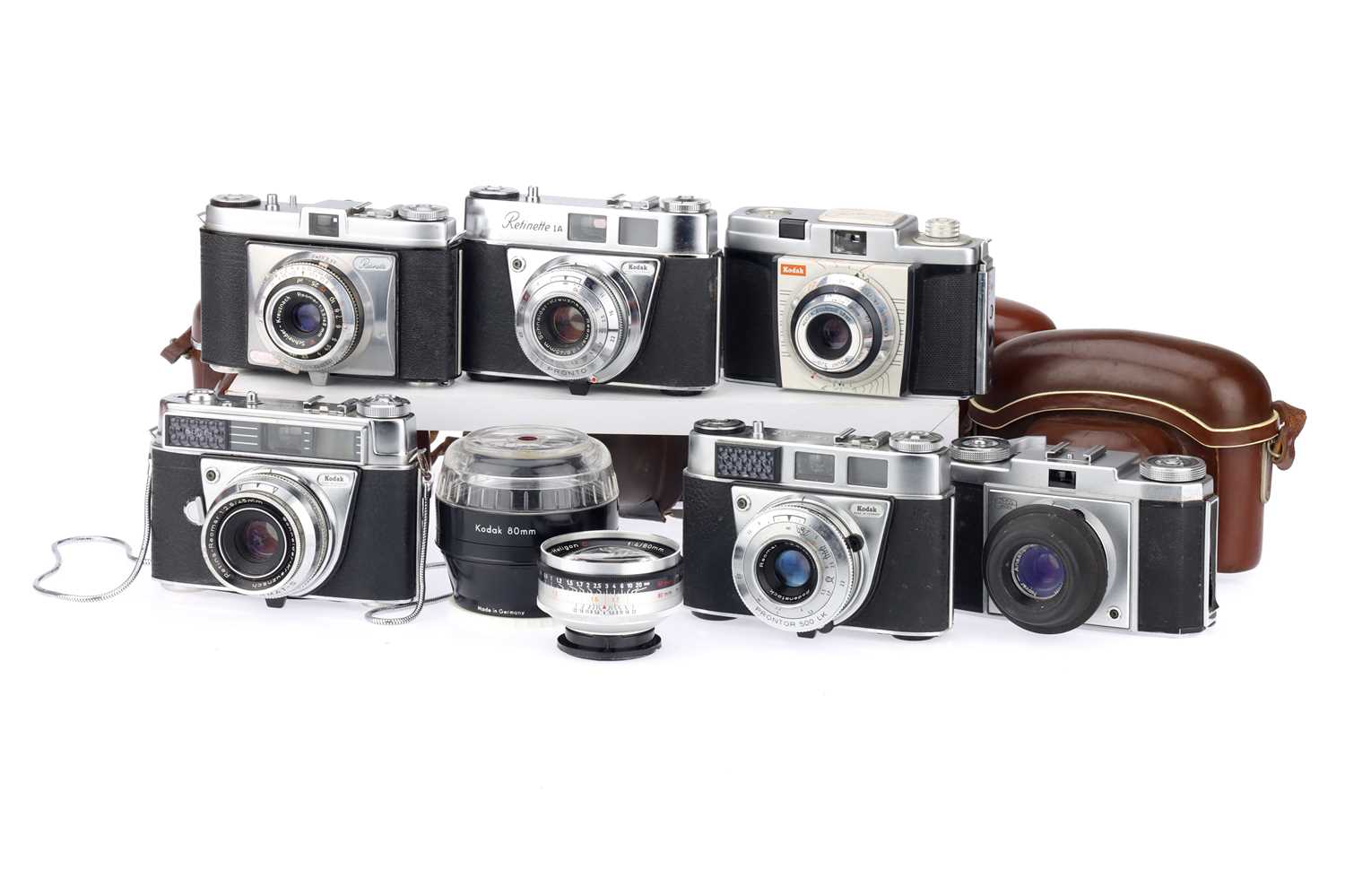 Lot 168 - A Mixed Selection of 35mm Cameras,