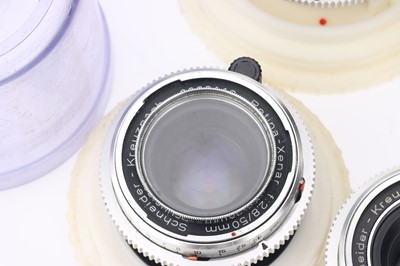 Lot 170 - A Selection of Kodak Retina Reflex Cameras & Lenses