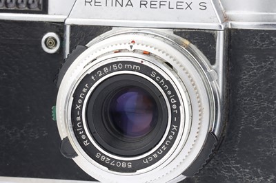 Lot 170 - A Selection of Kodak Retina Reflex Cameras & Lenses